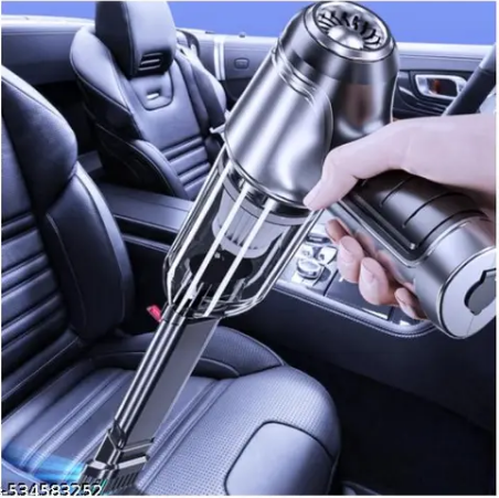 3 in 1 Mini Car Vacuum – Wireless, Rechargeable, Blower & Dust Cleaner for Car, Home & Keyboard