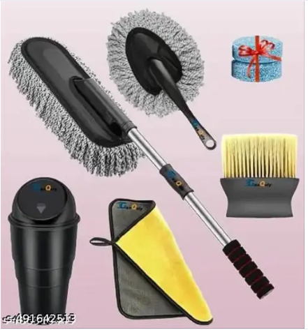 Premium 8-in-1 Car Cleaning Kit – Complete Interior & Exterior Detailing Set