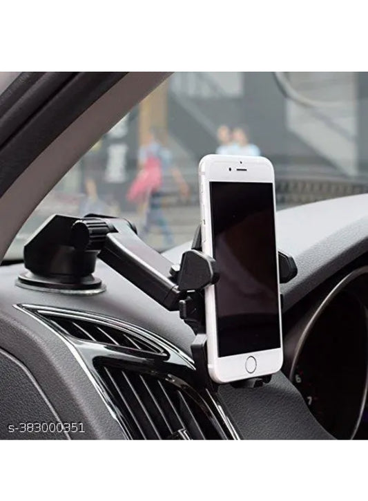 Universal Adjustable Car Dashboard & Windshield Mobile Phone Holder Mount