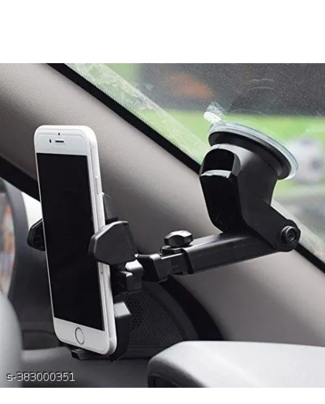 Universal Adjustable Car Dashboard & Windshield Mobile Phone Holder Mount