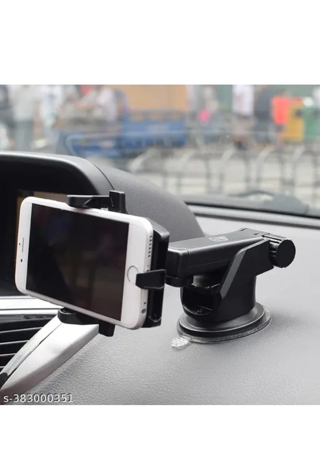 Universal Adjustable Car Dashboard & Windshield Mobile Phone Holder Mount