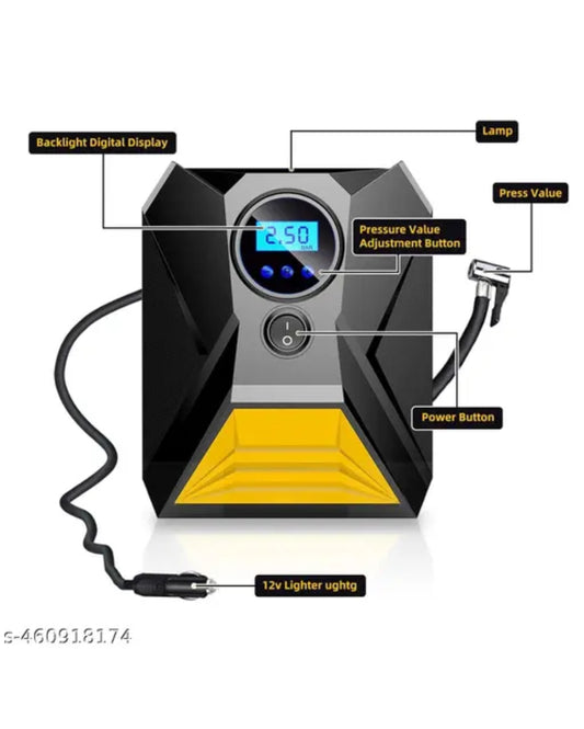 Digital Portable Air Compressor Pump For Car